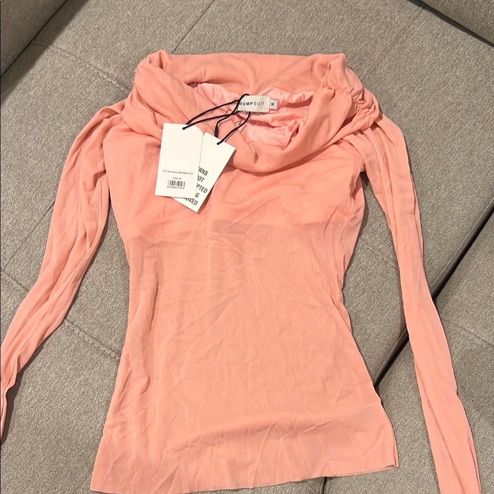 Pink Long Sleeve Top